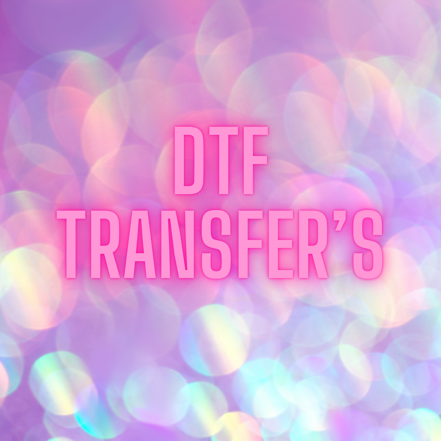 DTF Transfer's